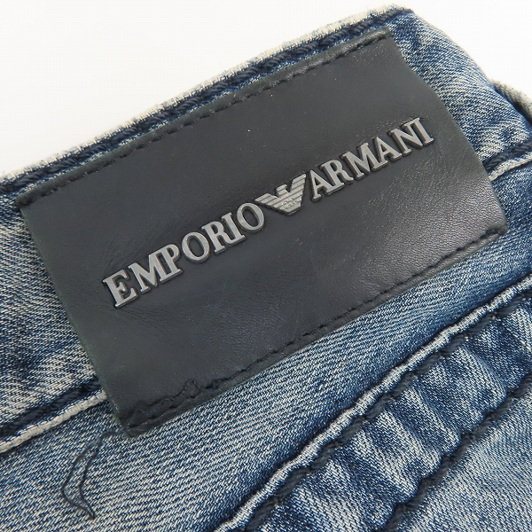 実際に弊社で買取させて頂いたEMPORIO ARMANI/エンポリオアルマーニ デニムパンツ Easy Fit/29の画像 2枚目
