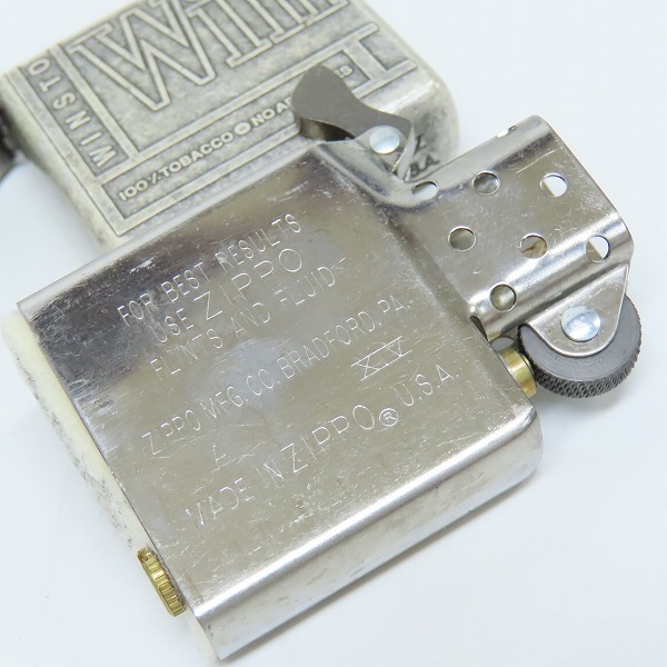ZIPPO/ジッポー Winston/ウィンストン 1998年製の買取実績 - ブランド