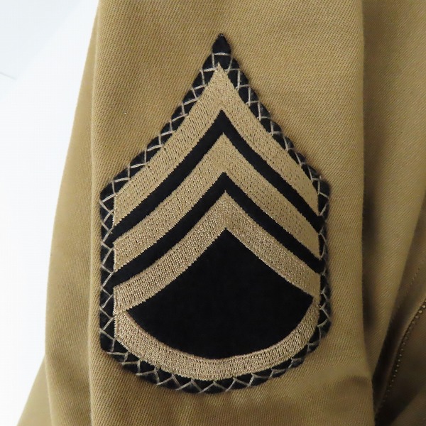 実際に弊社で買取させて頂いたBUZZ RICKSONS/バズリクソンズ タンカースジャケット BR13113/40Rの画像 6枚目