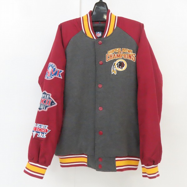 実際に弊社で買取させて頂いたG-III Apparel/G-IIIアパレル NFL Washington Redskins/ワシントン・レッドスキンズ Superbowl Champions スタジャン/Mの画像 1枚目