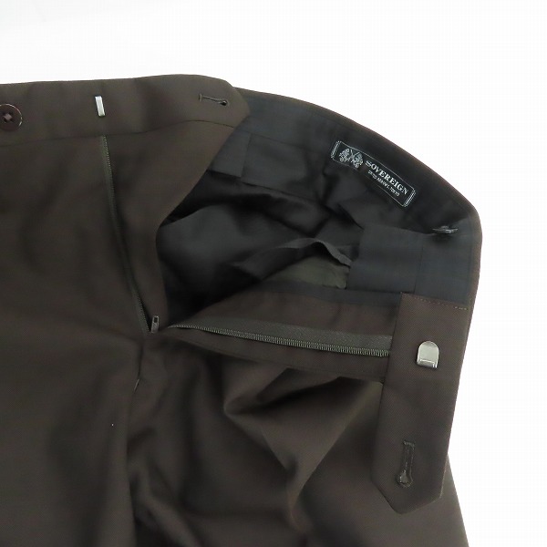 実際に弊社で買取させて頂いたUNITED ARROWS/ユナイテッドアローズ SOVEREIGN セットアップ ジャケット/パンツ/46の画像 6枚目
