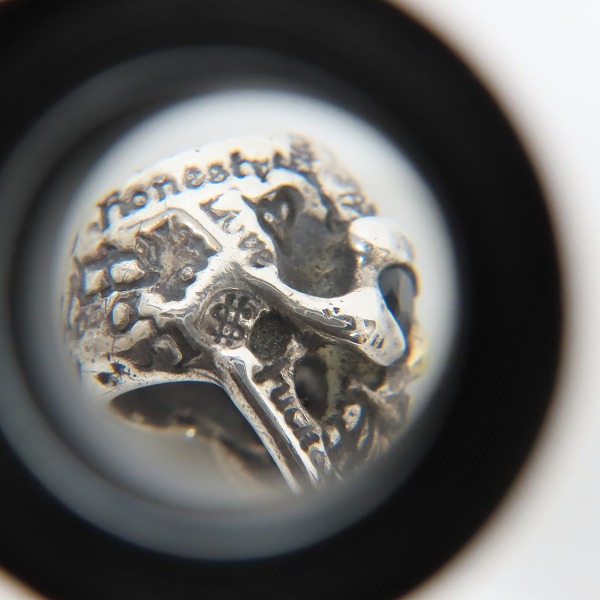 実際に弊社で買取させて頂いたBill Wall Leather/BWL/ビルウォールレザー グッドラックスカル ビーズ ゴールドサダー ストーンの画像 7枚目