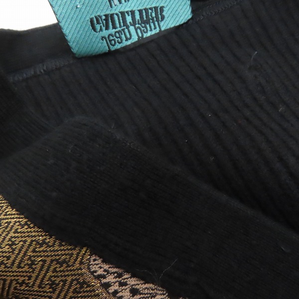実際に弊社で買取させて頂いたJEAN PAUL GAULTIER/ジャンポールゴルチエ ベスト 刺繍 48の画像 5枚目