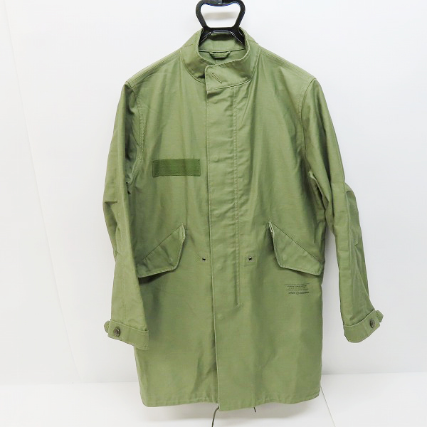 実際に弊社で買取させて頂いたUNIFORM EXPERIMENT/ユニフォームエクスペリメント UEN MILITARY STAND COLLAR COAT カーキ UE-178016/2の画像 1枚目