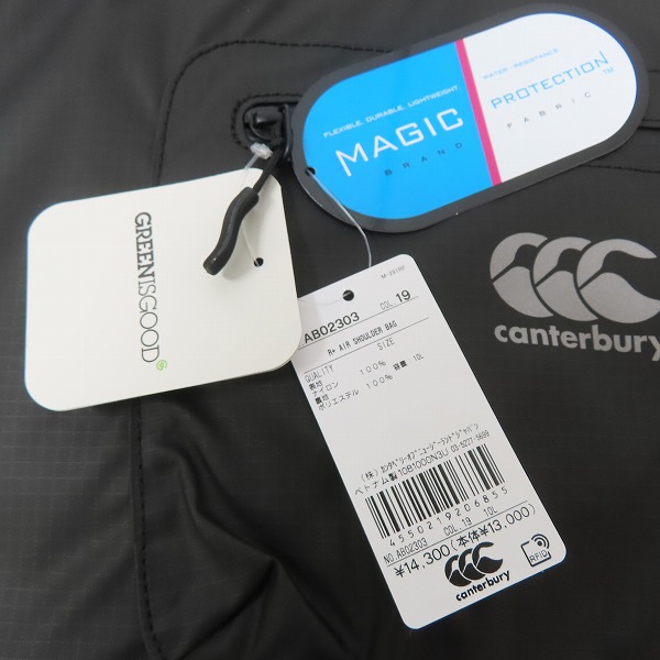 実際に弊社で買取させて頂いた【未使用】canterbury/カンタベリー R+ AIR SHOULDER BAG/R+エアーショルダーバッグ AB02303の画像 9枚目