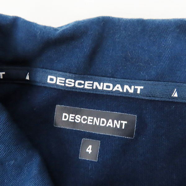 実際に弊社で買取させて頂いたDESCENDANT/ディセンダント 20SS CACHALOT POLO LS/カシャロ ポロシャツ LS/4の画像 2枚目