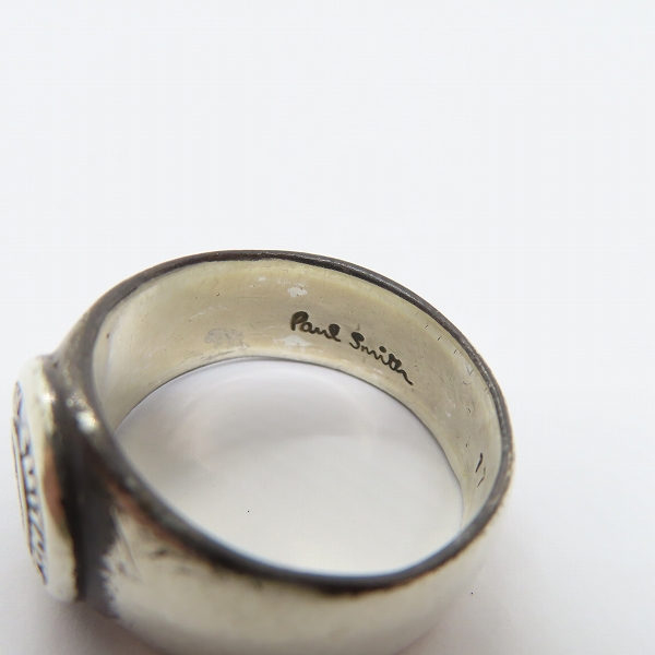 実際に弊社で買取させて頂いたPaul Smith/ポールスミス シルバー リング 17号-17.5号の画像 6枚目