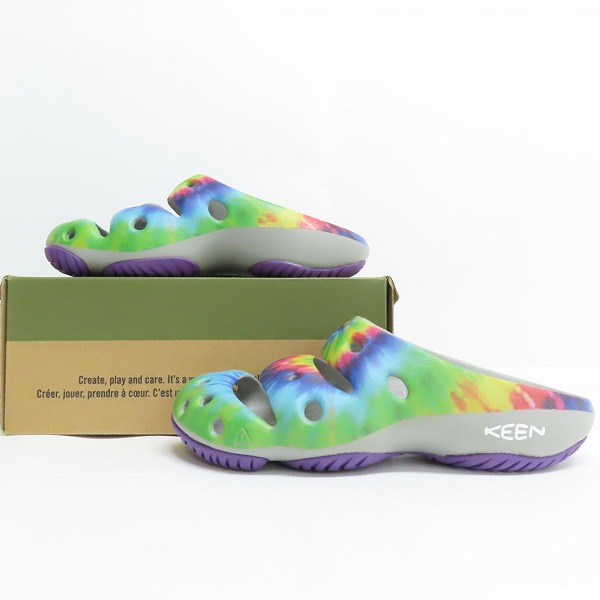 実際に弊社で買取させて頂いたKEEN/キーン YOGUI ARTS/ヨギ アーツ DDYE13/タイダイ サンダル 1024635/26.0の画像 3枚目