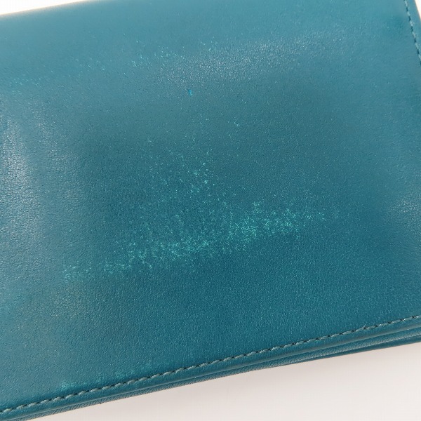 実際に弊社で買取させて頂いたPaul Smith/ポールスミス フォールデッドエッジ 牛革レザー長財布の画像 7枚目
