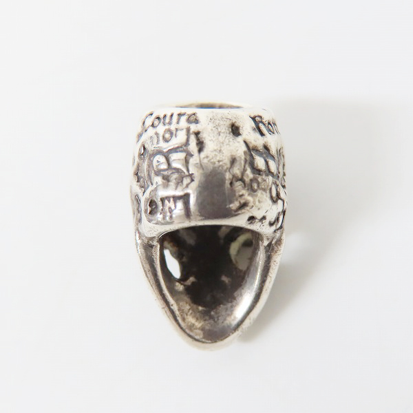 実際に弊社で買取させて頂いたBill Wall Leather/BWL/ビルウォールレザー グッドラックスカル ビーズ ゴールドサダー ストーンの画像 5枚目