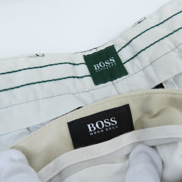実際に弊社で買取させて頂いたHUGO BOSS/ヒューゴボス スラックスパンツ 2点セットの画像 3枚目