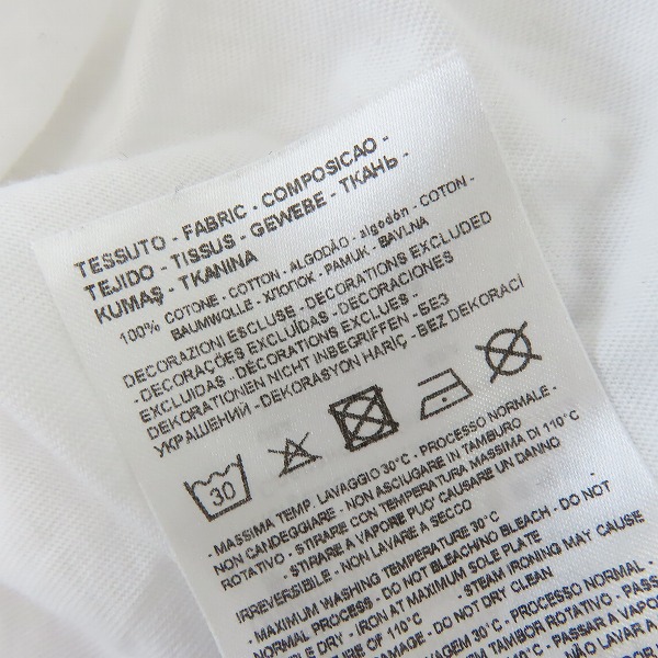 実際に弊社で買取させて頂いた【JPタグ】A/X ARMANI EXCHANGE/アルマーニ エクスチェンジ ロゴ Tシャツ/カットソー ホワイト/Lの画像 4枚目