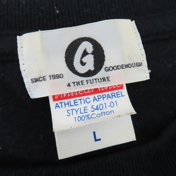 実際に弊社で買取させて頂いたGOODENOUGH/グッドイナフ プリント 半袖  Tシャツ/カットソー/Lの画像 2枚目