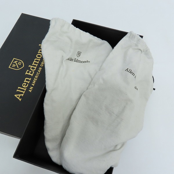 実際に弊社で買取させて頂いたALLEN EDMONDS/アレンエドモンズ LEEDS/リーズ プレーントゥ シューズ 9521/7Dの画像 8枚目