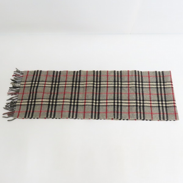実際に弊社で買取させて頂いたBurberry's/バーバリー  チェック柄 マフラーの画像 1枚目