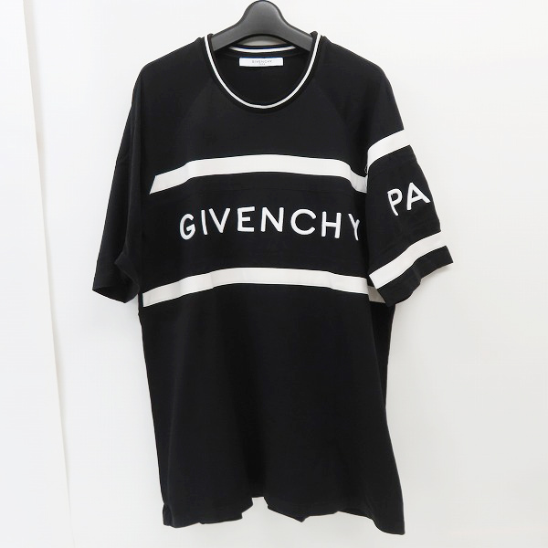 実際に弊社で買取させて頂いた【JPタグ】GIVENCHY/ジバンシィ 4G コントラスト オーバーサイズTシャツ BM70KU3002/XS