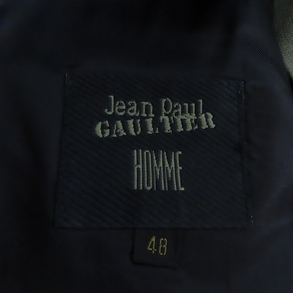 実際に弊社で買取させて頂いたJEAN PAUL GAULTIER HOMME/ジャンポールゴルチエオム ベスト 48の画像 2枚目