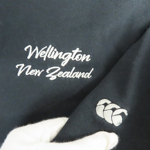 実際に弊社で買取させて頂いた【未使用】canterbury/カンタベリー RUGGER SWEAT HOODY/ラガースウェットフーディ RA42516/Lの画像 5枚目