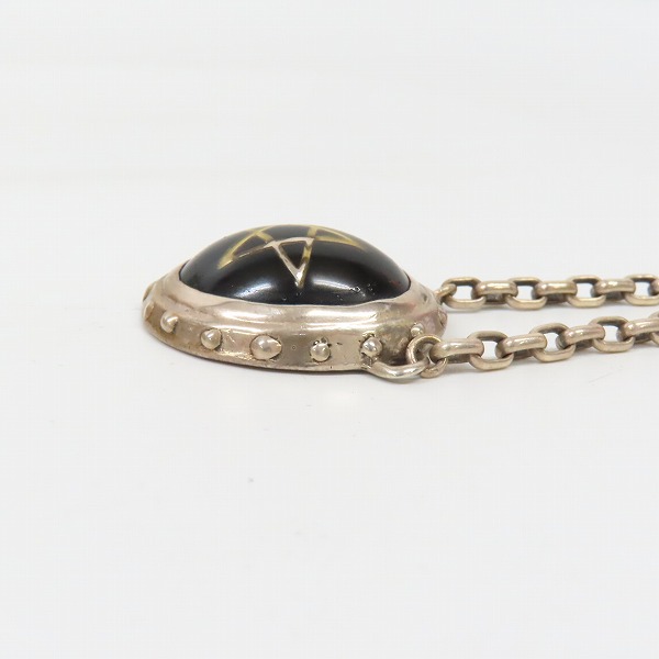 実際に弊社で買取させて頂いたALEX STEETER/アレックスストリーター エンジェルハートネックレス/ペンダント 東京ブラックの画像 3枚目