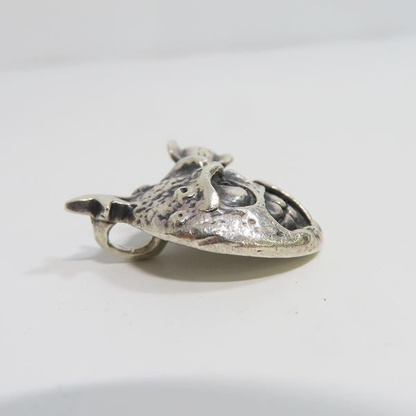 実際に弊社で買取させて頂いたCRAZY PIG/クレイジーピッグ Rocket On The Moon/ロケット オン ザ ムーン ペンダント トップの画像 2枚目