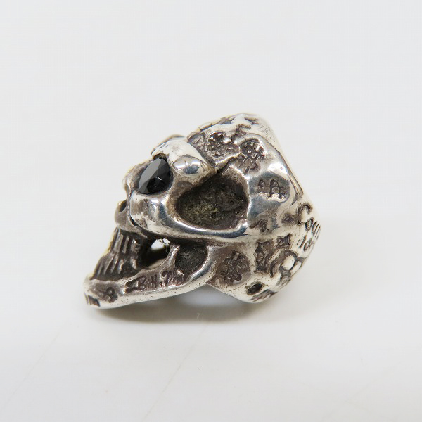 実際に弊社で買取させて頂いたBill Wall Leather/BWL/ビルウォールレザー グッドラックスカル ビーズ ゴールドサダー ストーンの画像 2枚目