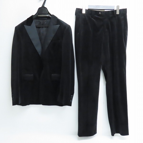 実際に弊社で買取させて頂いたPaul Smith/ポールスミス ベロア セットアップ スーツ/M
