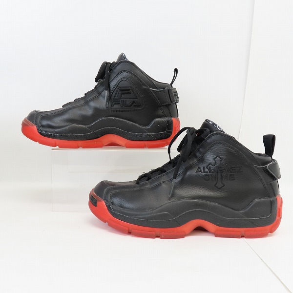 実際に弊社で買取させて頂いたFILA/フィラ 96 GL ALL EYEZ ON ME/オールアイズオンミー ハイカットスニーカー MSS18012-001/29.0の画像 3枚目