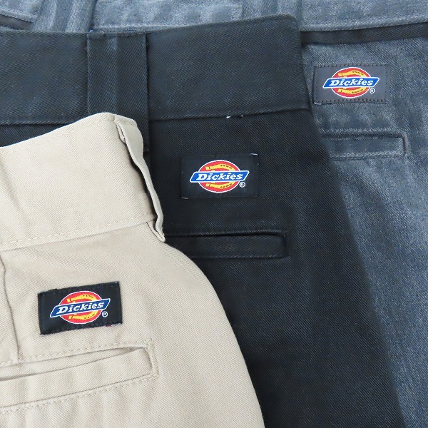 実際に弊社で買取させて頂いたDickies/ディッキーズ チノパンツ/ワークパンツ 3点セットの画像 1枚目