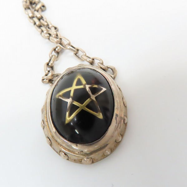 実際に弊社で買取させて頂いたALEX STEETER/アレックスストリーター エンジェルハートネックレス/ペンダント 東京ブラックの画像 7枚目