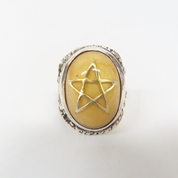 実際に弊社で買取させて頂いたALEX STEETER/アレックスストリーター 2011年限定 Angel Heart Ring/エンジェルハートリング パール/19号の画像 1枚目