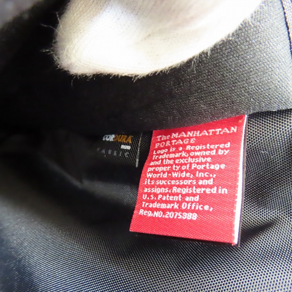 実際に弊社で買取させて頂いたManhattan portage/マンハッタンポーテージ バックパック リュックサックの画像 5枚目