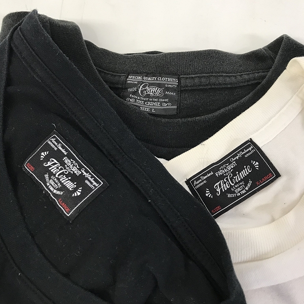 実際に弊社で買取させて頂いた【おまとめ品】CRIMIE/クライミー Tシャツ/カットソーの画像 1枚目