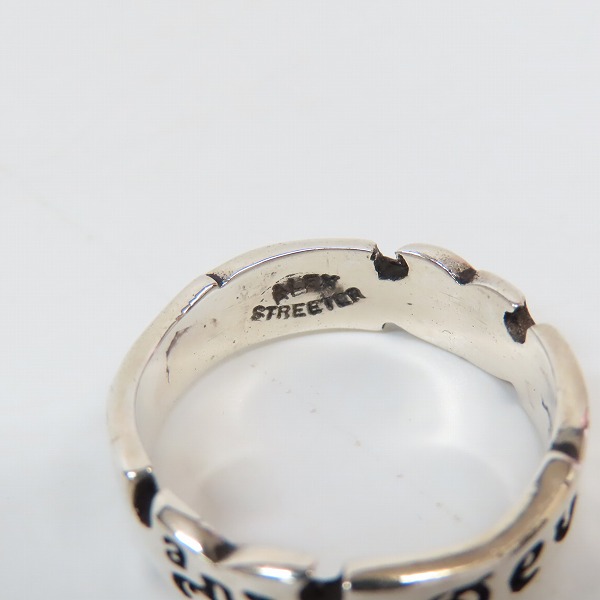 実際に弊社で買取させて頂いたALEX STREETER/アレックスストリーター エンジェル＆デビルズ リング ALR811/18.5号の画像 8枚目