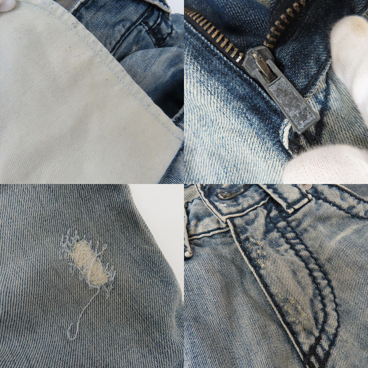 実際に弊社で買取させて頂いたEMPORIO ARMANI/エンポリオアルマーニ デニムパンツ Easy Fit/29の画像 8枚目