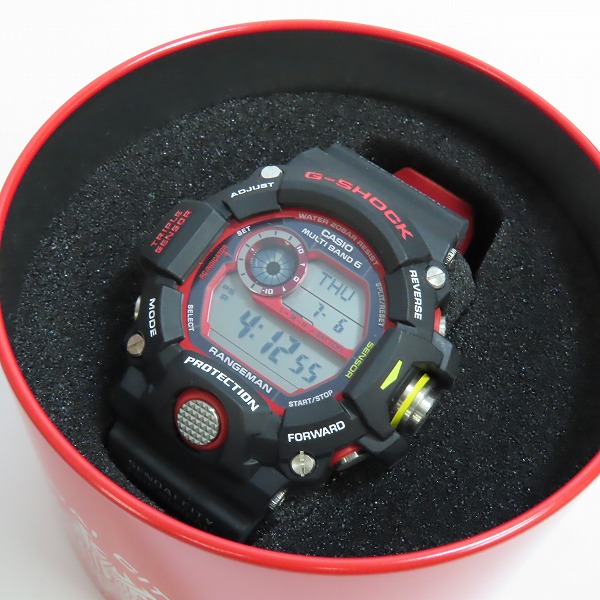 実際に弊社で買取させて頂いたG-SHOCK/Gショック 仙台/神戸消防局 緊急消防援助隊コラボレーションモデル タフソーラー GW-9400NFST-1AJRの画像 0枚目
