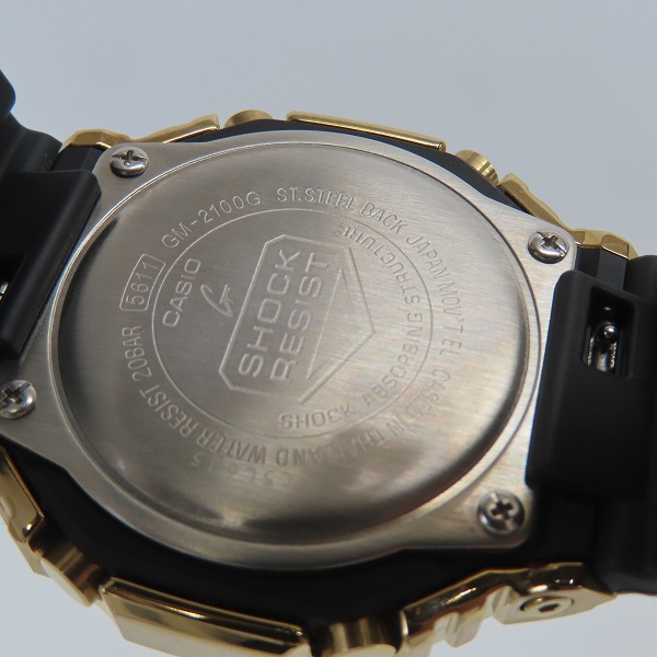 実際に弊社で買取させて頂いたG-SHOCK/Gショック メタルカバード GM-2100G-1A9JFの画像 3枚目