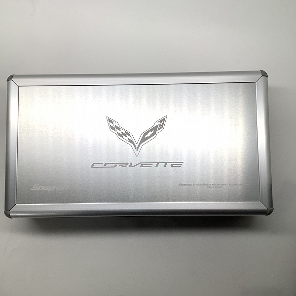 実際に弊社で買取させて頂いたSnap-On/スナップオン CORVETTE/コルベット レンチ ソケット ラチェットハンドル アルミ工具箱 セットの画像 1枚目