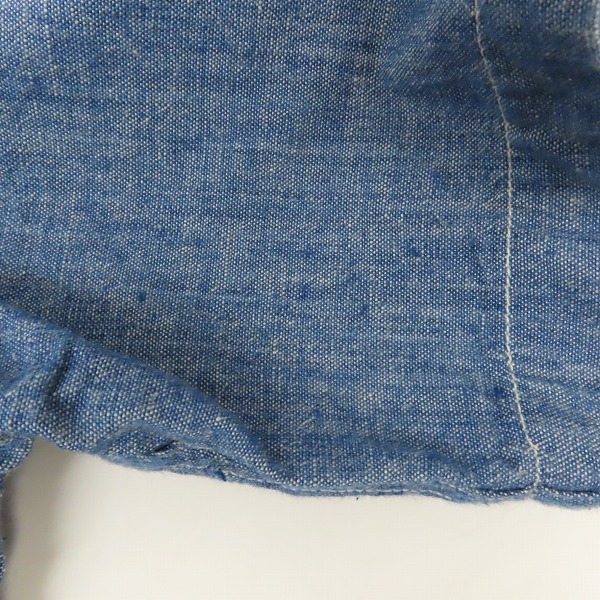 実際に弊社で買取させて頂いたBUZZ RICKSON'S/バズリクソンズ シャンブレーシャツ BR35856/16-16.5の画像 5枚目