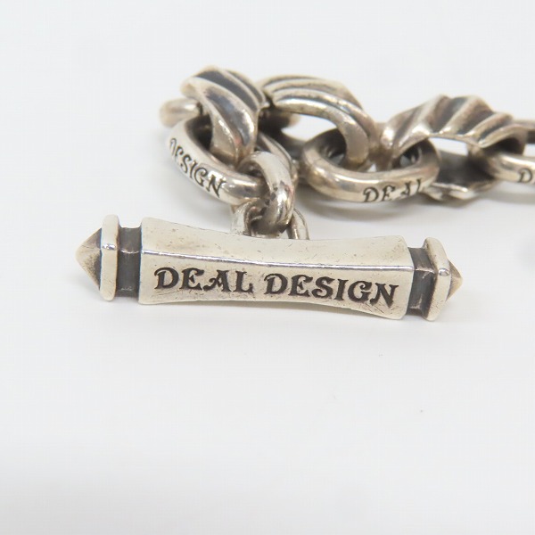 実際に弊社で買取させて頂いたDEAL DESIGN/ディールデザイン イーグルヘッド チェーン ブレスレットの画像 6枚目