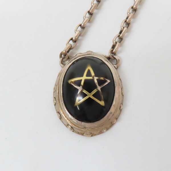 実際に弊社で買取させて頂いたALEX STEETER/アレックスストリーター エンジェルハートネックレス/ペンダント 東京ブラックの画像 1枚目