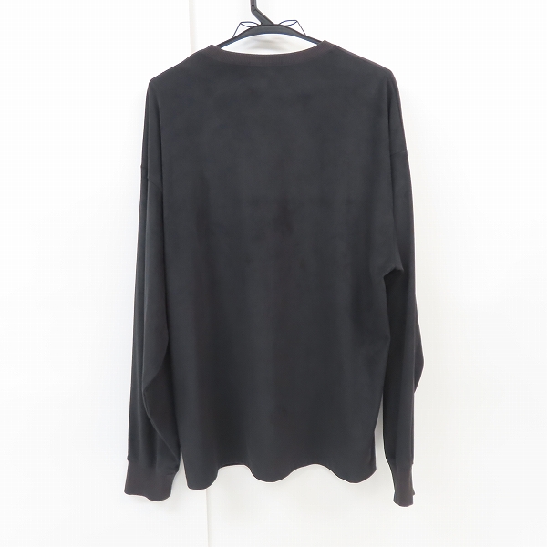 実際に弊社で買取させて頂いたHARE/ハレ 長袖 スウェット ブラック HA20676SZ/Sの画像 1枚目
