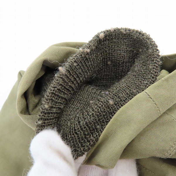 実際に弊社で買取させて頂いたBUZZ RICKSON'S/バズリクソンズ D-2 ボアライナー メカニクス パーカー ジャケット BR11319/Sの画像 6枚目