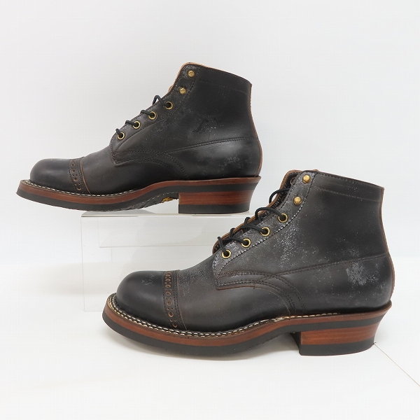 実際に弊社で買取させて頂いたWHITE'S BOOTS/ホワイツブーツ SEMI DRESS STRAIGHT TIP セミドレス ストレートチップ レースアップブーツ 2332C/7.5Eの画像 3枚目