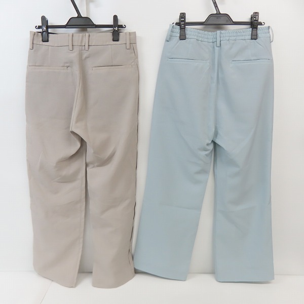 実際に弊社で買取させて頂いたHARE/ハレ パンツ グレー/ブルー 2点セット の画像 1枚目