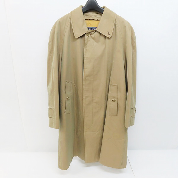 実際に弊社で買取させて頂いたBurberrys/バーバリーズ 裏地ノバチェック柄 ステンカラーコート イングランド製