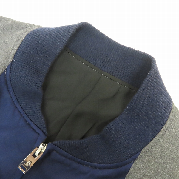 実際に弊社で買取させて頂いたJOHN LAWRENCE SULLIVAN/ジョンローレンスサリバン ジップアップ ブルゾンの画像 3枚目