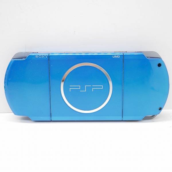 実際に弊社で買取させて頂いたSONY/ソニー PlayStation Portable/PSP/プレイステーションポータブル 本体 PSP-3000 バイブラント・ブルー【簡易動作確認済】 の画像 4枚目