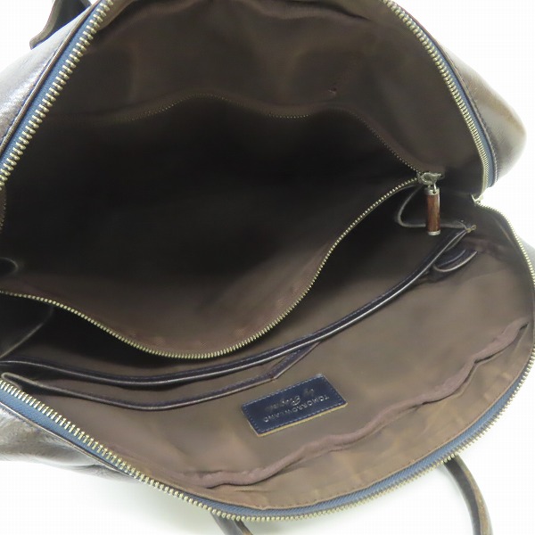 実際に弊社で買取させて頂いたTOMORROWLAND/トゥモローランド レザー ビジネスバッグ/ブリーフケースの画像 3枚目