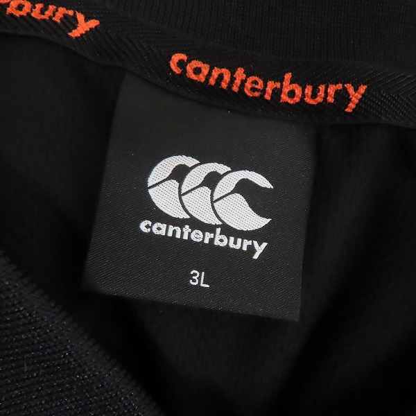 実際に弊社で買取させて頂いた【未使用】CANTERBURY/カンタベリー サンウルブズ ショートスリーブ ワークアウト ポロシャツ R39023SR/3Lの画像 2枚目