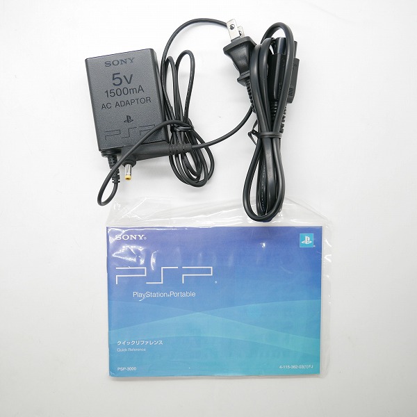 実際に弊社で買取させて頂いたSONY/ソニー PlayStation Portable/PSP/プレイステーションポータブル 本体 PSP-3000 バイブラント・ブルー【簡易動作確認済】 の画像 9枚目